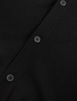 Pure Extra Fine Merino Wool V-Neck Cardigan