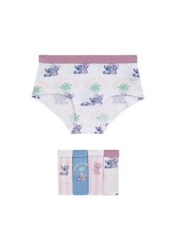 Kalhotky Lilo & Stitch™ z bavlny se strečem, 5 ks v balení (5–16 let)