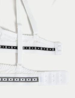 Krajková podprsenka Cleo s polovičním košíčkem a kosticemi, vel. A–E