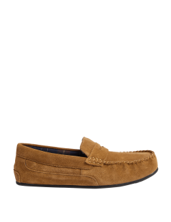 Suede Slippers with Freshfeet™