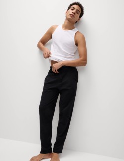 Pyžamové kalhoty ze 100% bavlny, 2 kusy v balení