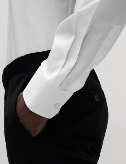 Košile z bavlny klasického střihu s nežehlivou úpravou