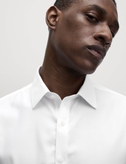 Košile z bavlny klasického střihu s nežehlivou úpravou