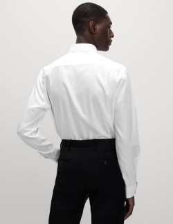 Košile z bavlny klasického střihu s nežehlivou úpravou