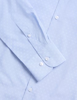 2pk Slim Fit Easy Iron Cotton Blend Shirts