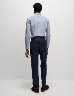 2pk Slim Fit Easy Iron Cotton Blend Shirts