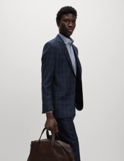 2pk Slim Fit Easy Iron Cotton Blend Shirts