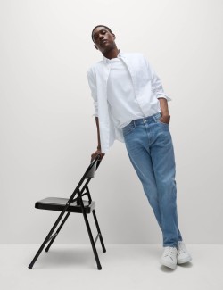 Strečové džíny s úzkým střihem