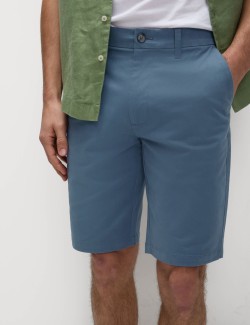 Regular Fit Stretch Chino Shorts