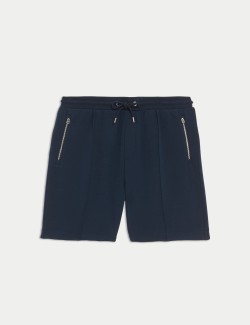 Šortky běžného střihu s elastickým pasem