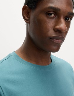 Tričko ke krku z čisté bavlny