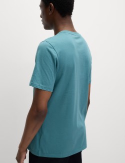 Tričko ke krku z čisté bavlny