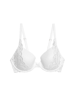 Amelia Lace Wired Plunge Bra (A-E)