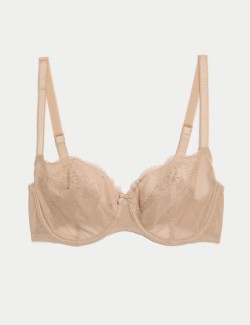 Jasmine Lace Wired Balcony Bra A-E