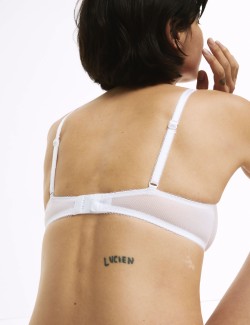 Balkonová podprsenka Jasmine s kosticemi a krajkou, vel. A–E