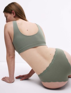 3pk Seamless Non Wired Crop Tops