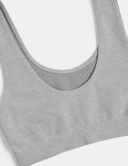 3pk Seamless Non Wired Crop Tops