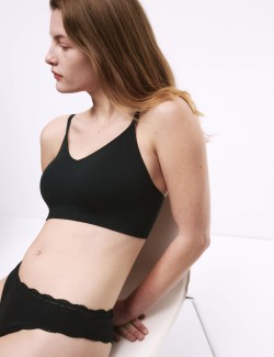 3pk Seamless Non Wired Bralettes