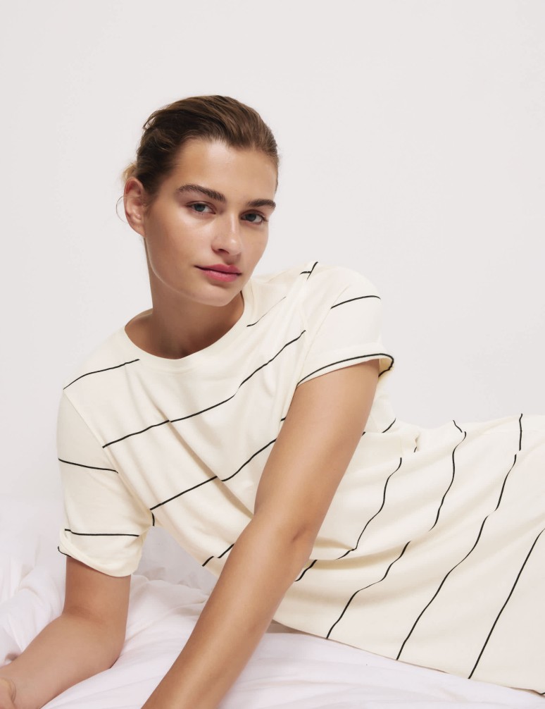 Cool Comfort™ Striped Nightdress