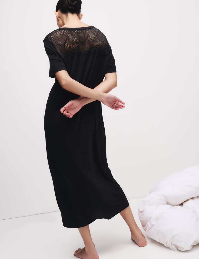 Lace Insert Nightdress