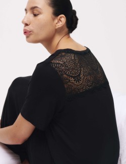 Lace Insert Nightdress