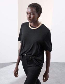 Žerzejové tričko, běžný střih