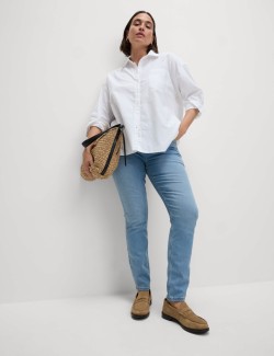 Džíny Lily úzkého střihu se strečem