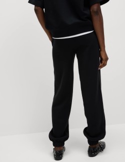 Tepláky s manžetami, s vysokým podílem bavlny a stahovací šňůrkou