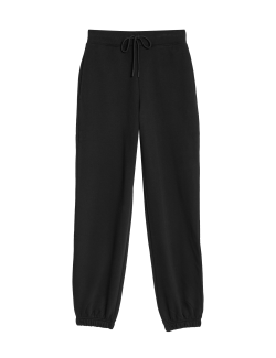 Tepláky s manžetami, s vysokým podílem bavlny a stahovací šňůrkou