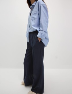 Kalhoty s širokými nohavicemi