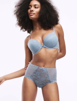 Krajkové šortky s vysokým pasem Jasmine, 3 ks