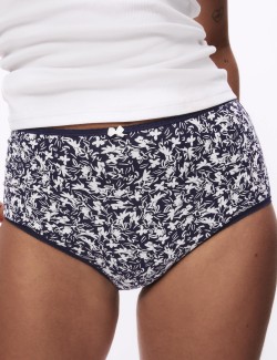 Kalhotky do pasu s potiskem z bavlny Lycra™, 5 ks