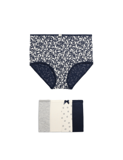 Kalhotky do pasu s potiskem z bavlny Lycra™, 5 ks