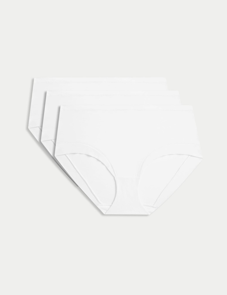 Šortky s vysokým pasem a technologií Flexifit™, 3 ks v balení