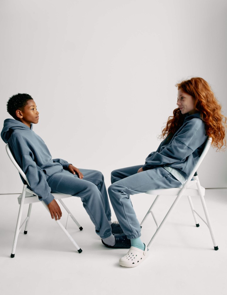 Tepláky s vysokým podílem bavlny (6–16 let)