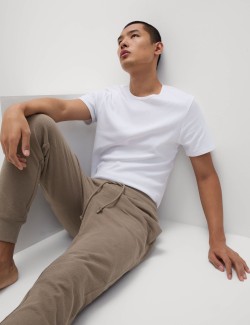 Tepláky z čisté bavlny se vzorem