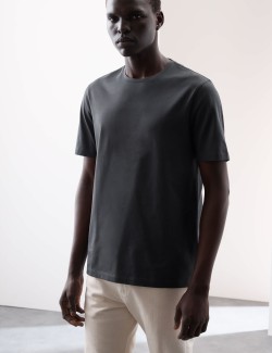 Tričko z prémiové bavlny, úzký střih