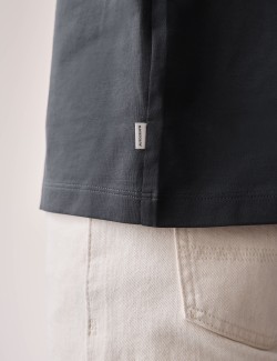 Tričko z prémiové bavlny, úzký střih