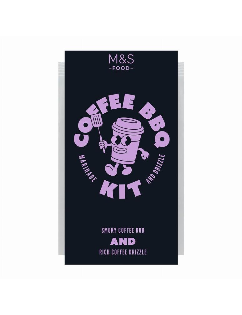 Grilovací omáčka s rajčatovou pastou, tmavou sójovou omáčkou a instantní kávou Arabica a kořenící směs se sušenou cibulí, cukrem