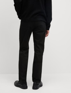 Strečové džíny rovného střihu