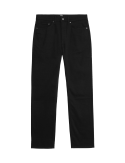 Strečové džíny rovného střihu