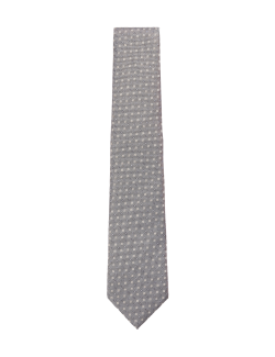 Pure Silk Geometric Tie