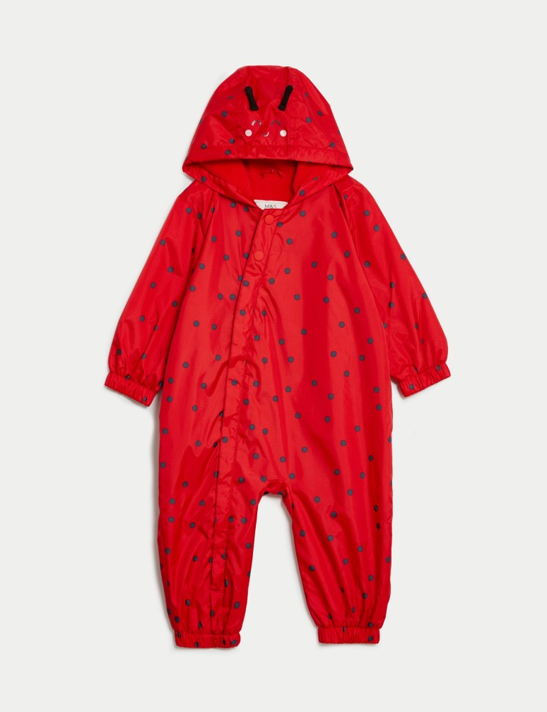 Overal do deště s motivem berušky a technologií Stormwear (0–3 roky)