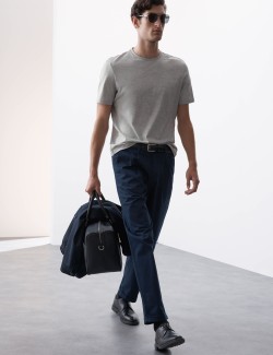 Tričko z prémiové bavlny, úzký střih