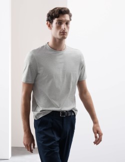 Tričko z prémiové bavlny, úzký střih
