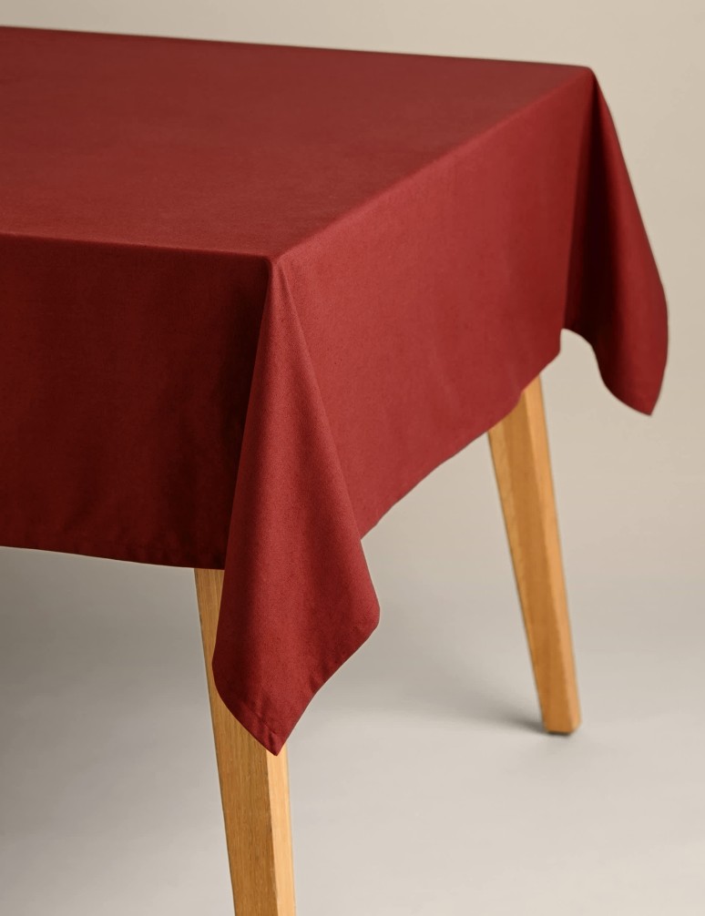 Cotton with Linen Tablecloth
