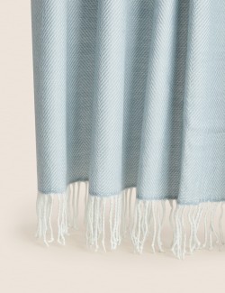 Přehoz se vzorem rybí kosti