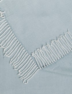 Přehoz se vzorem rybí kosti