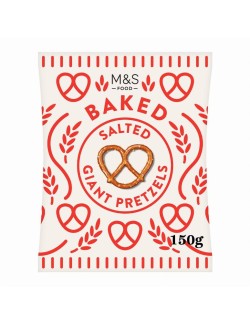 Velké pšeničné preclíky s mořskou solí