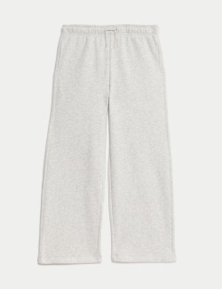 Tepláky se širokými nohavicemi, s vysokým podílem bavlny (2–16 let)